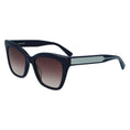 Load image into Gallery viewer, Longchamp Blaue Acetat-Sonnenbrille
