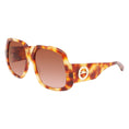 Load image into Gallery viewer, Longchamp Braune Acetat-Sonnenbrille
