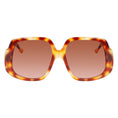 Load image into Gallery viewer, Longchamp Braune Acetat-Sonnenbrille
