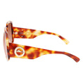 Load image into Gallery viewer, Longchamp Braune Acetat-Sonnenbrille
