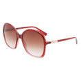 Load image into Gallery viewer, Longchamp Rote Sonnenbrille mit Bio-Einspritzung
