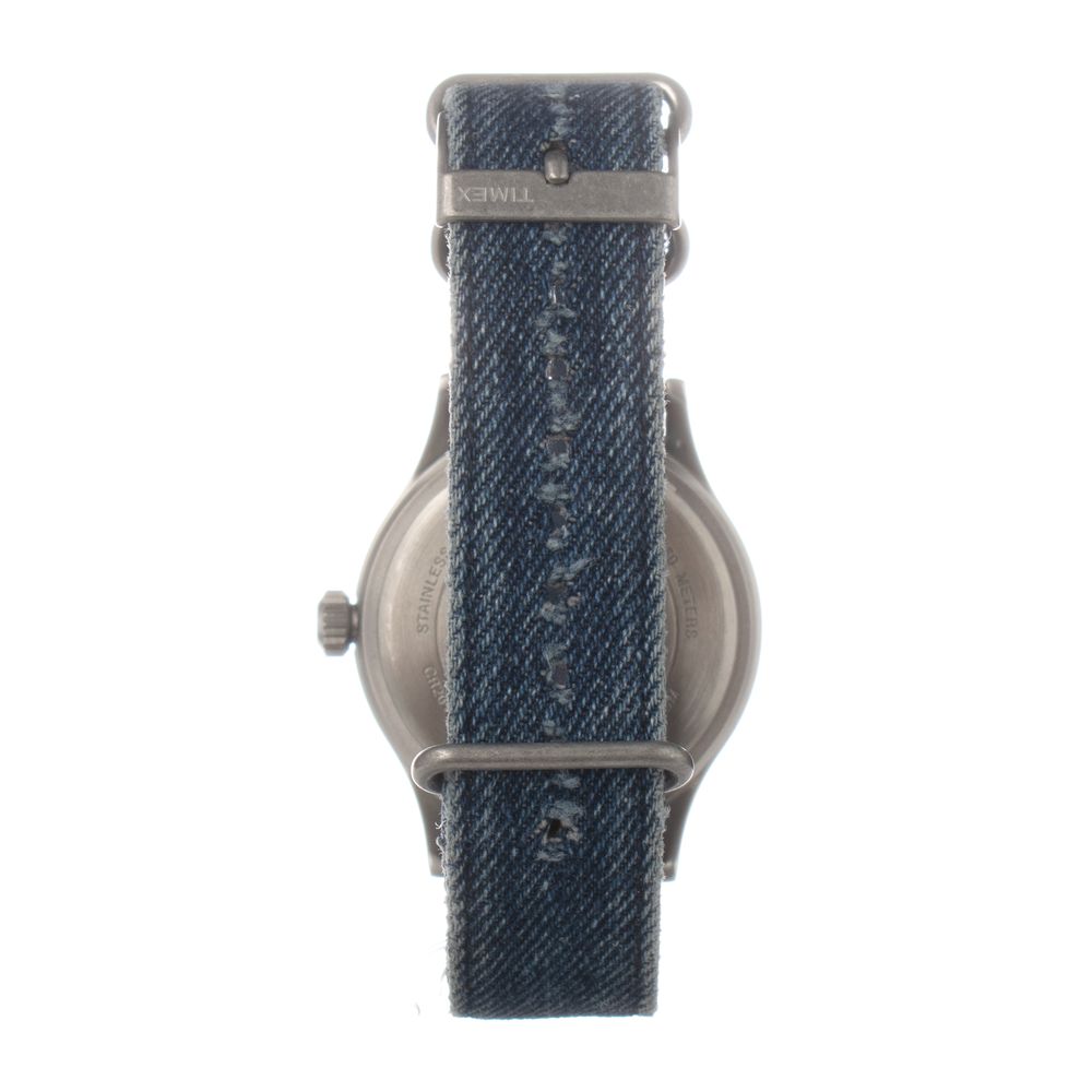 Timex Blaue Textiluhr