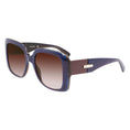 Load image into Gallery viewer, Longchamp Blaue Acetat-Sonnenbrille
