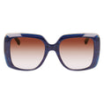 Load image into Gallery viewer, Longchamp Blaue Acetat-Sonnenbrille
