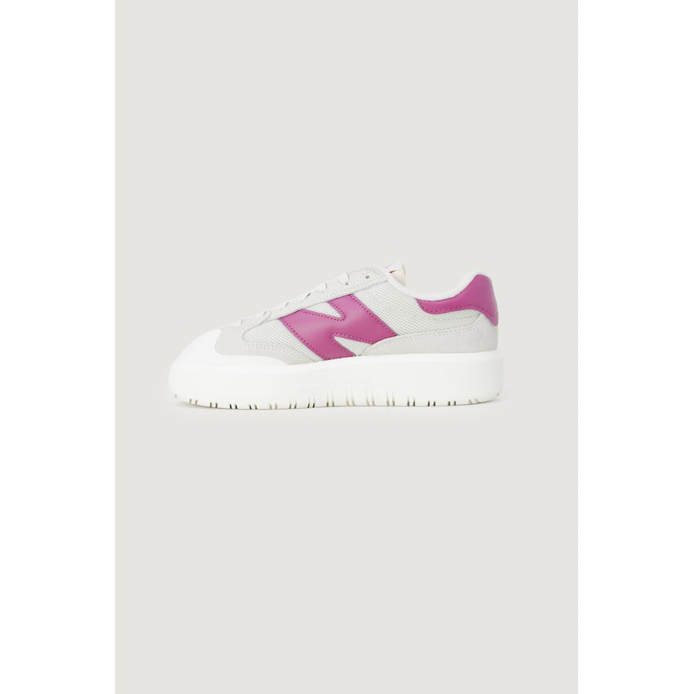 New Balance Rosa Leder Sneaker