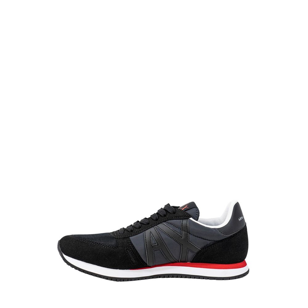 Armani Exchange Schwarzer Polyester Sneaker