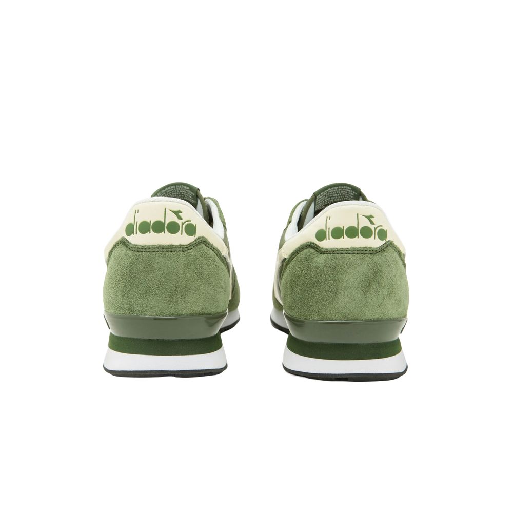 Diadora Grüner Leder-Sneaker