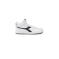 Load image into Gallery viewer, Diadora Schwarzer Leder-Sneaker
