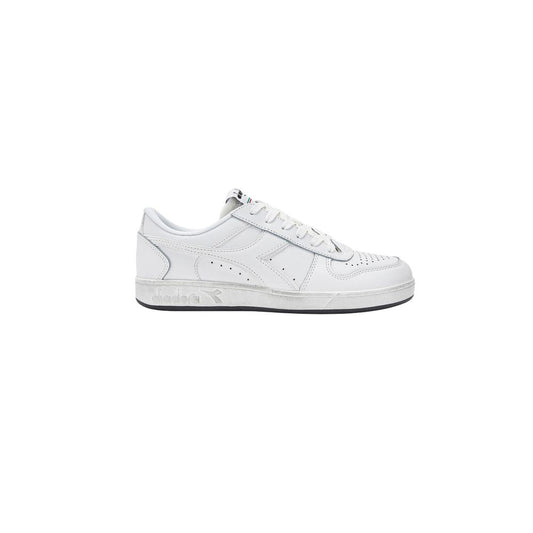 Diadora Weißes Leder Sneaker