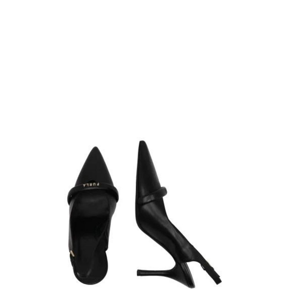 Furla Schwarzer Lederpumps