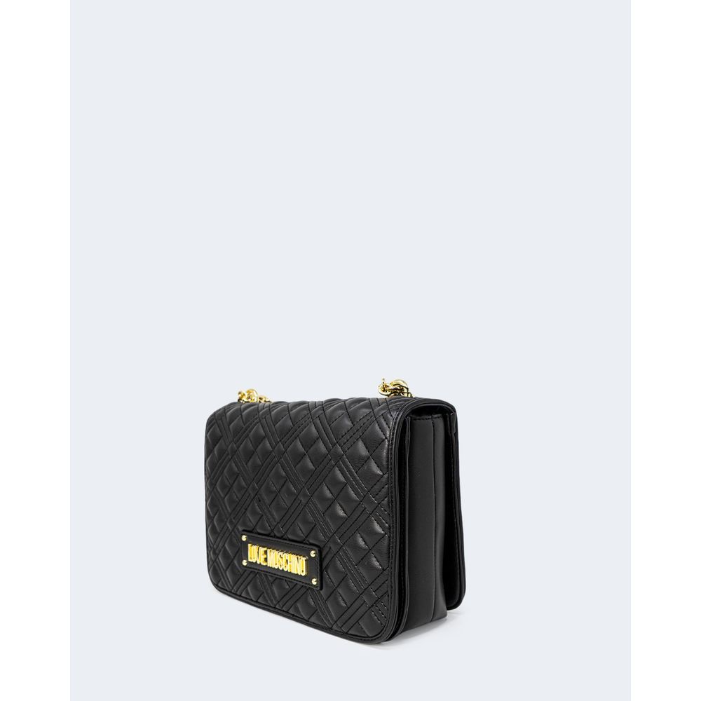 Love Moschino Schwarze Polyethylen-Handtasche