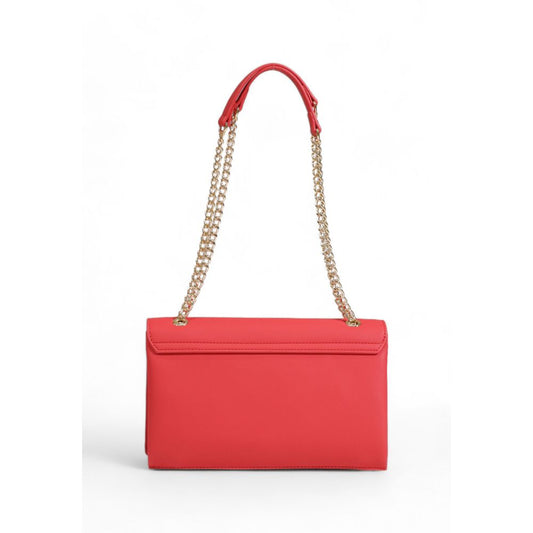 Love Moschino Rote Polyethylen-Handtasche