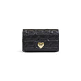 Resmi galeri görüntüleyiciye yükleyin, Love Moschino Schwarze Polyethylen-Handtasche
