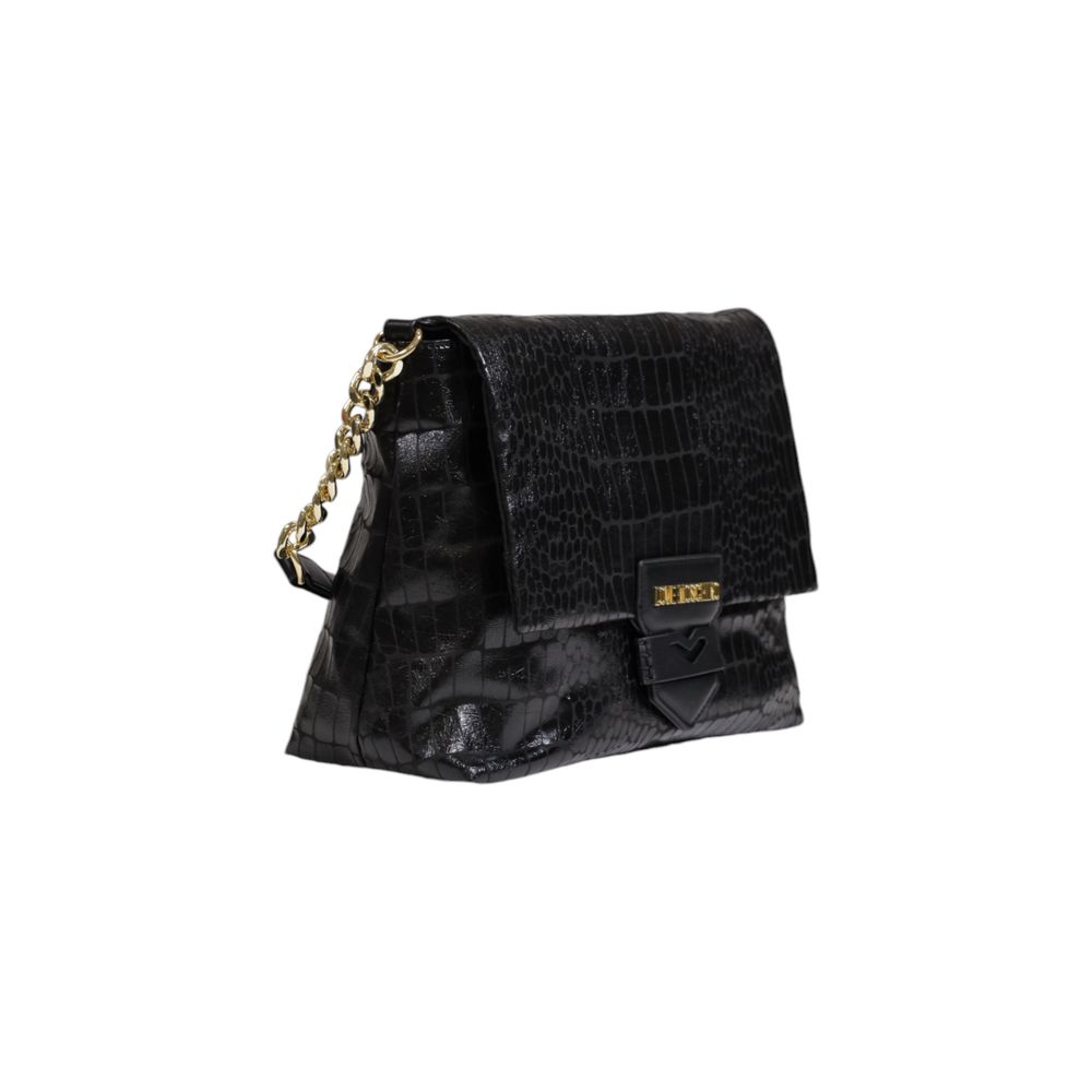 Love Moschino Schwarze Polyester Handtasche