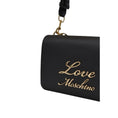 Resmi galeri görüntüleyiciye yükleyin, Love Moschino Schwarze Polyethylen-Handtasche
