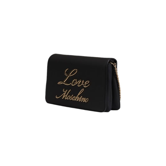 Love Moschino Schwarze Polyethylen-Handtasche