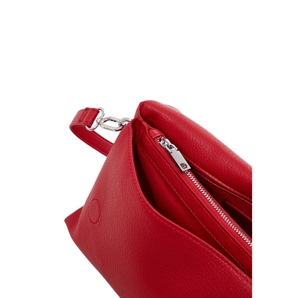 Desigual Rote Polyethylen-Handtasche