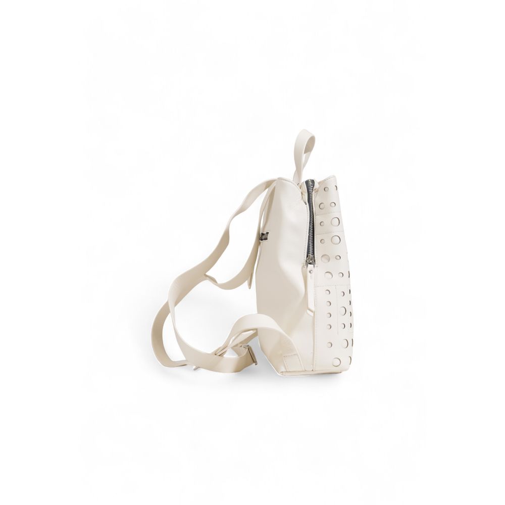 Desigual Beige Polyethylen-Rucksack