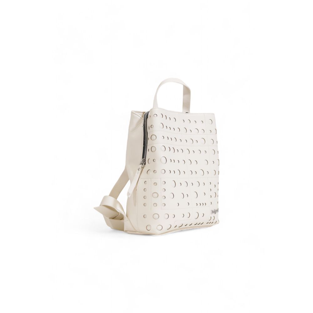 Desigual Beige Polyethylen-Rucksack