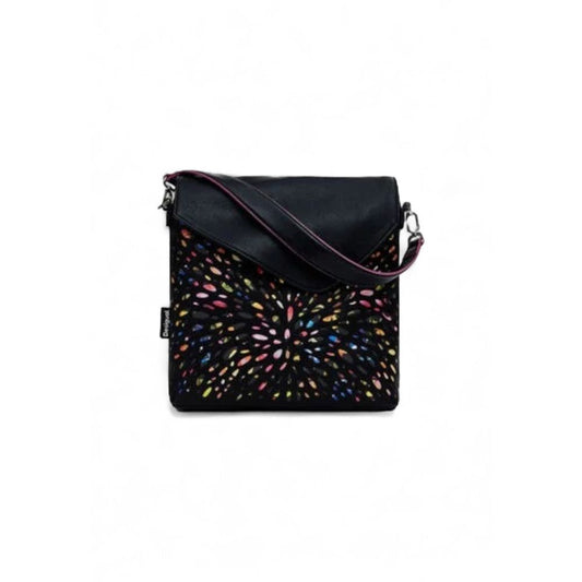 Desigual Schwarzer Polyethylen-Rucksack