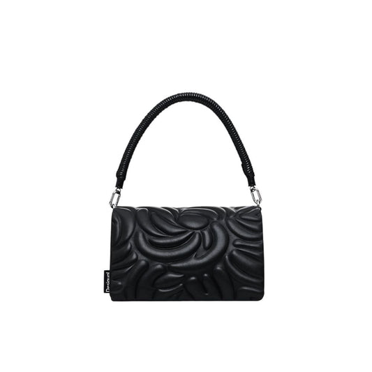 Desigual Schwarze Polyethylen-Handtasche