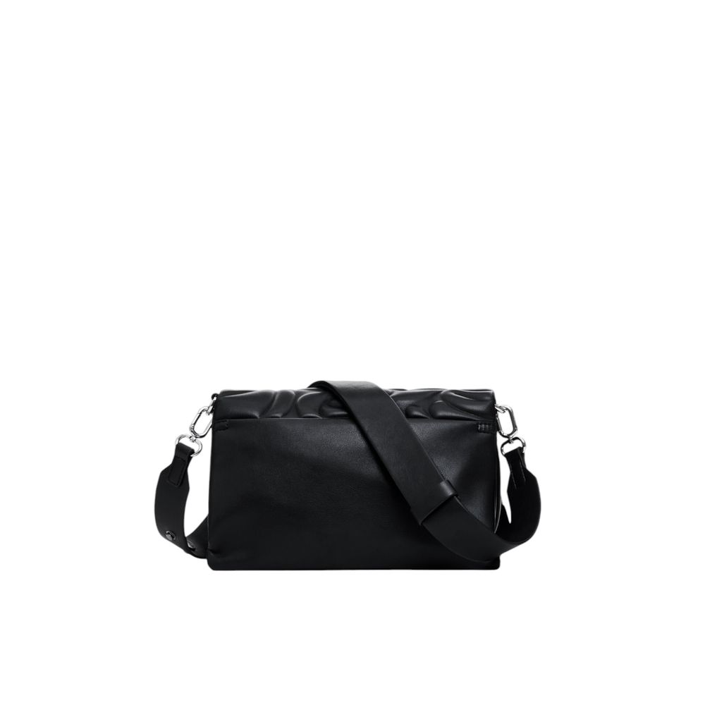 Desigual Schwarze Polyethylen-Handtasche