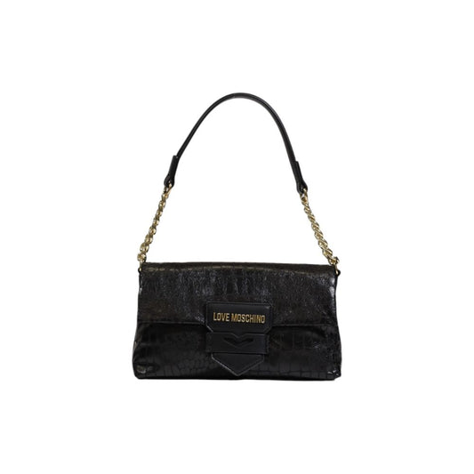 Love Moschino Schwarze Polyethylen-Handtasche