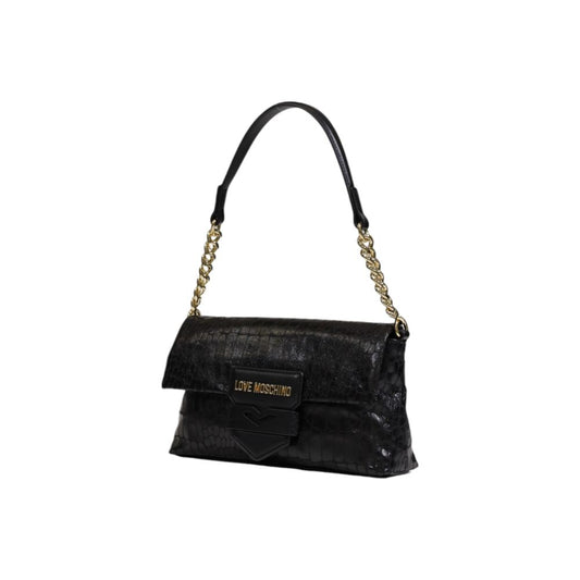 Love Moschino Schwarze Polyethylen-Handtasche