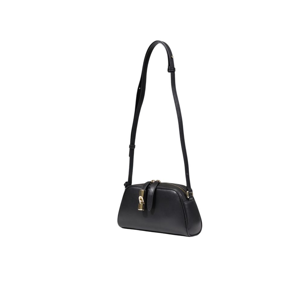 Furla Schwarze Lederhandtasche