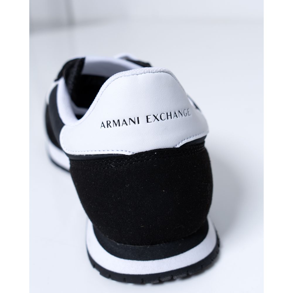 Armani Exchange Schwarzer Polyester Sneaker