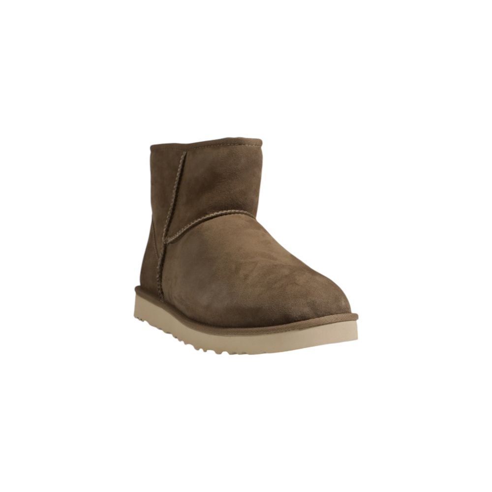 UGG Graue Wildlederstiefel