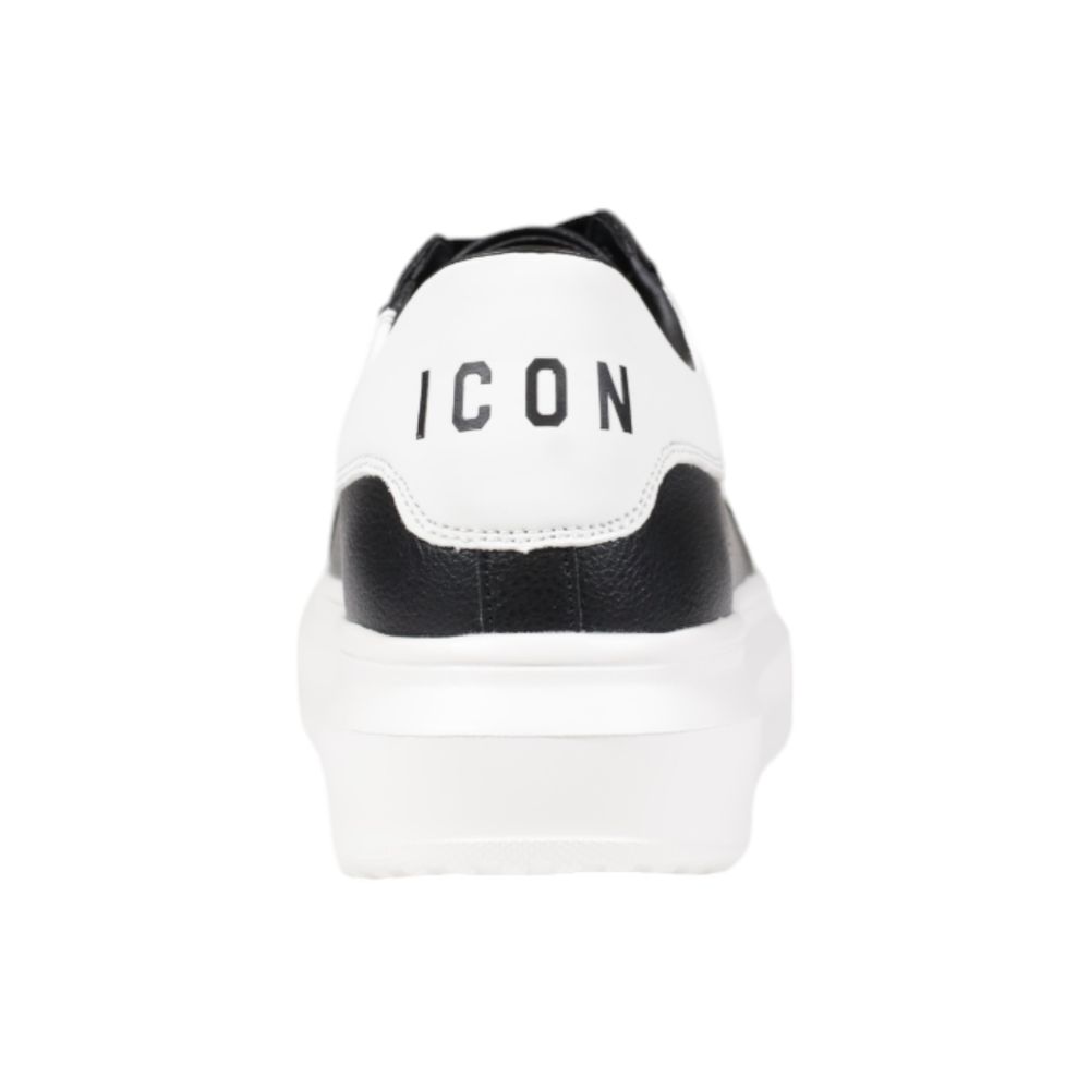 Icon Schwarzer Stoffsneaker