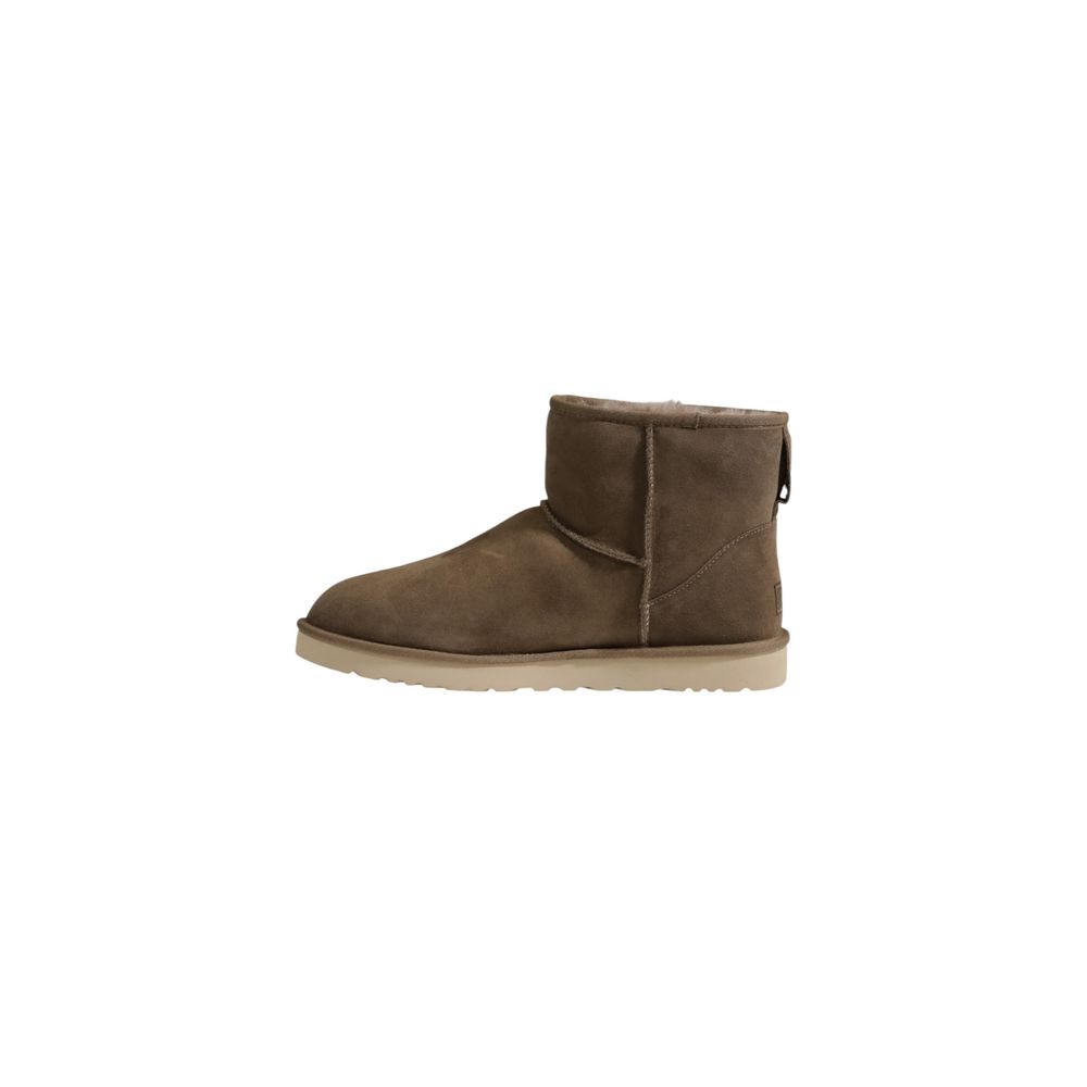 UGG Graue Wildlederstiefel