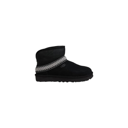 UGG Schwarzer Wildlederstiefel