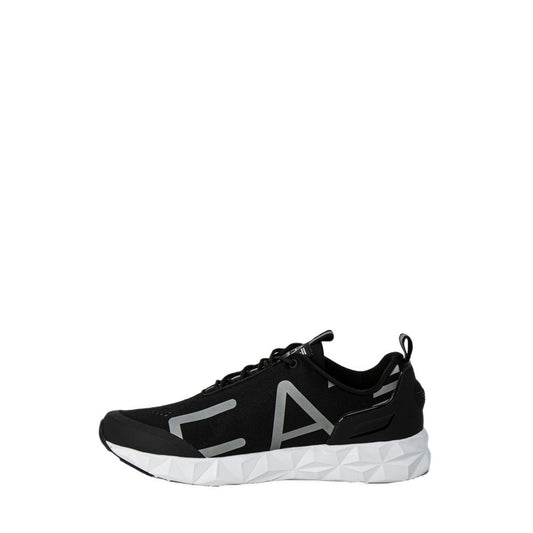 EA7 Emporio Armani Schwarzer Polyester Sneaker