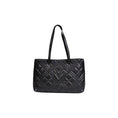 Load image into Gallery viewer, Love Moschino Schwarze Polyethylen-Handtasche
