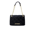 Load image into Gallery viewer, Love Moschino Goldene Polyethylen-Handtasche
