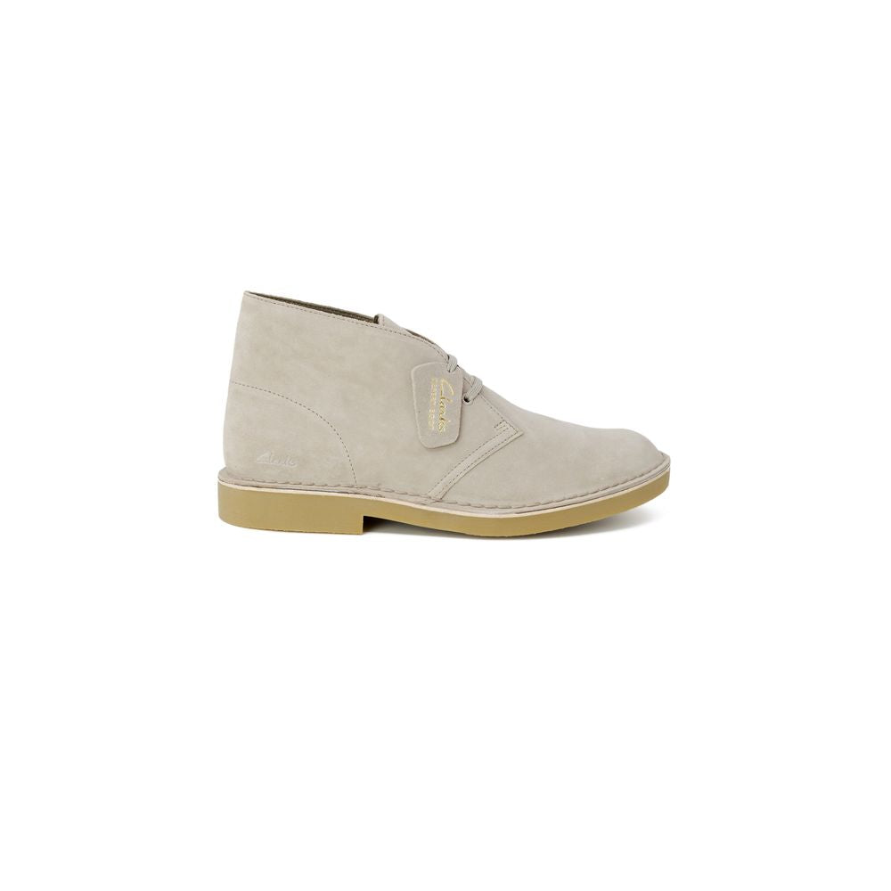 Clarks Graue Lederstiefel