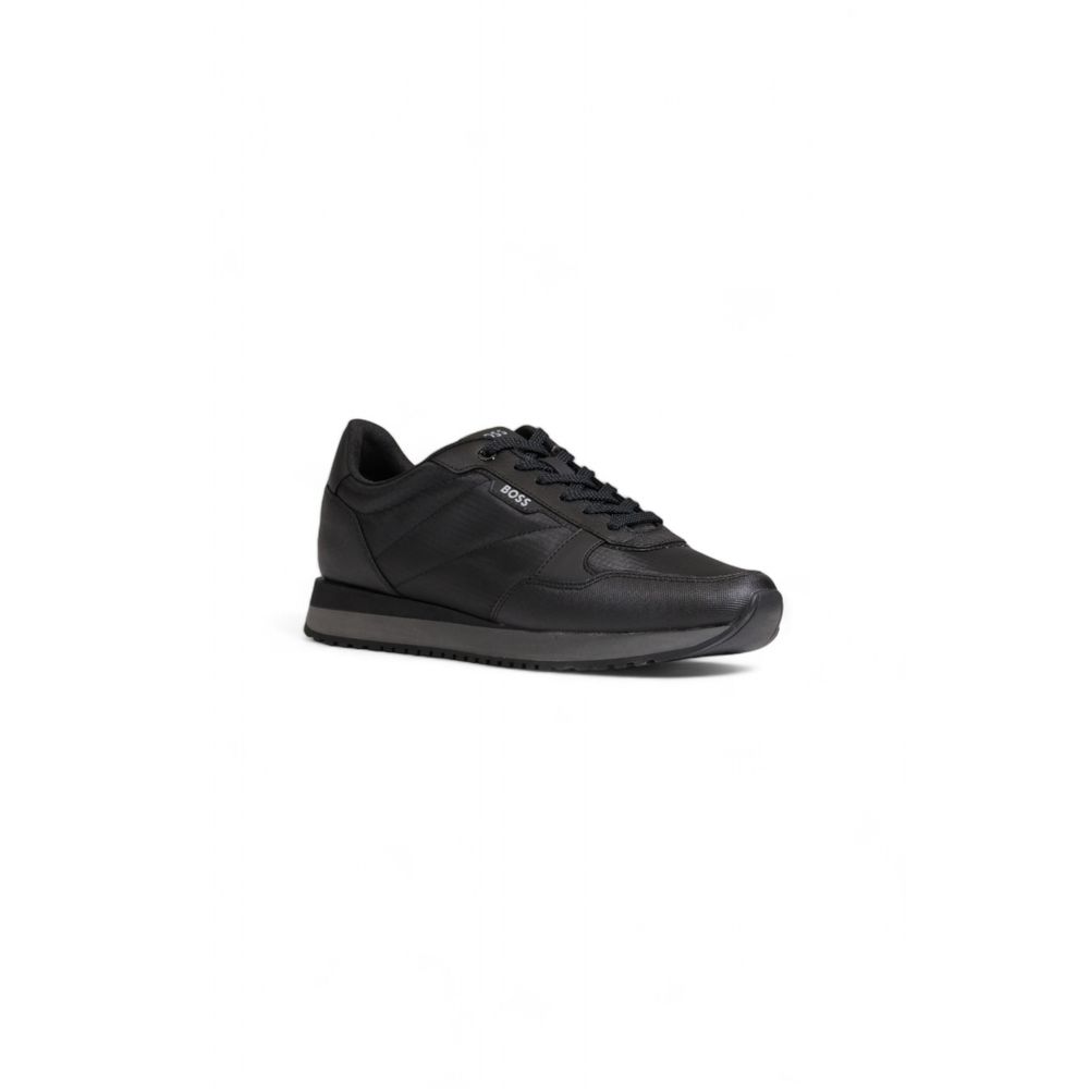 Hugo Boss Schwarzer Stoffsneaker