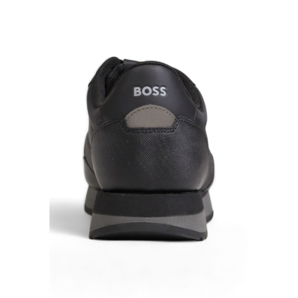 Hugo Boss Schwarzer Stoffsneaker