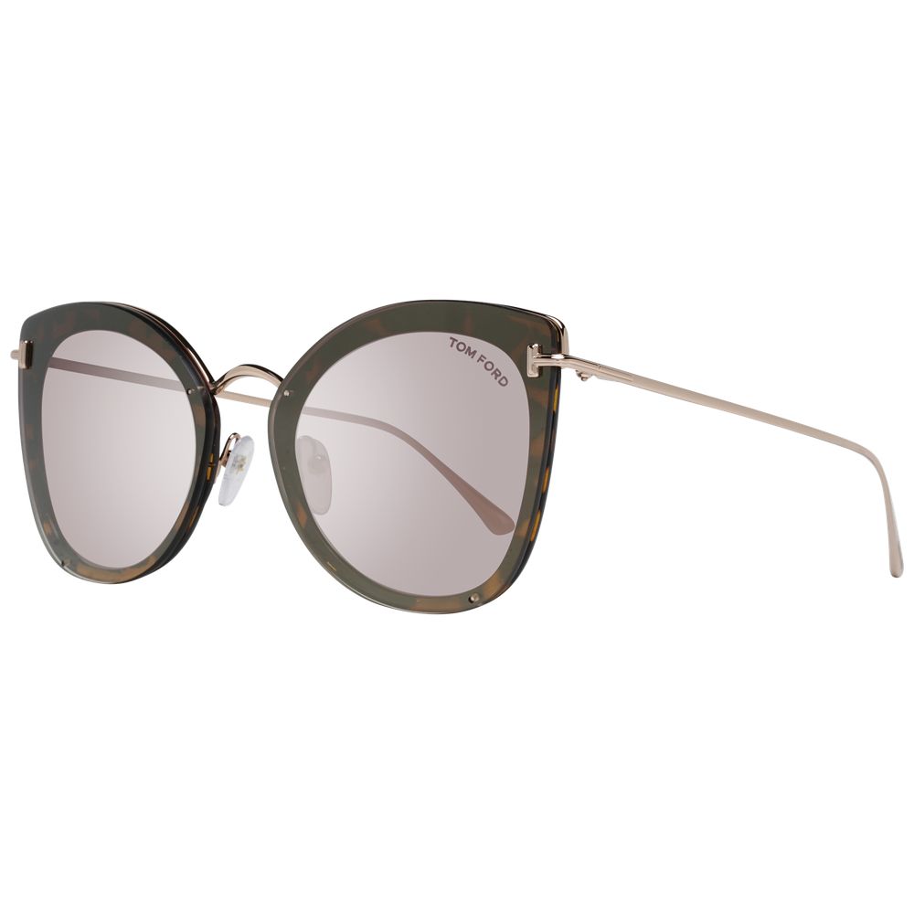 Tom Ford Braune Frauen Sonnenbrille