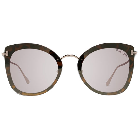 Tom Ford Braune Frauen Sonnenbrille