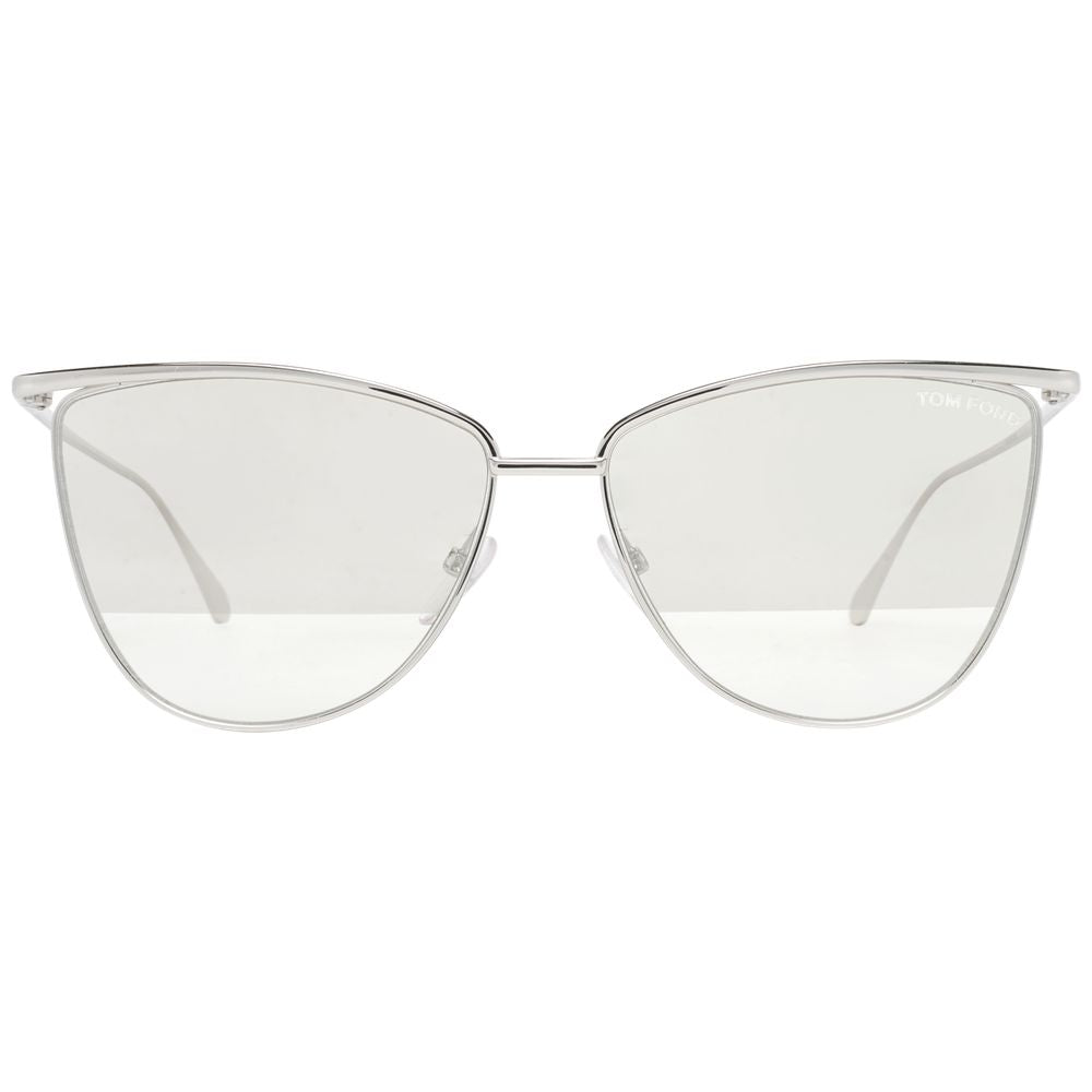 Tom Ford Silberne Frauen-Sonnenbrille