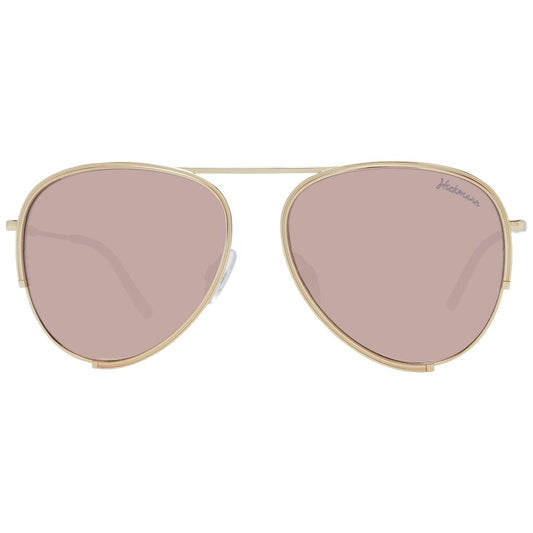 Ana Hickmann Gold Frauen Sonnenbrille