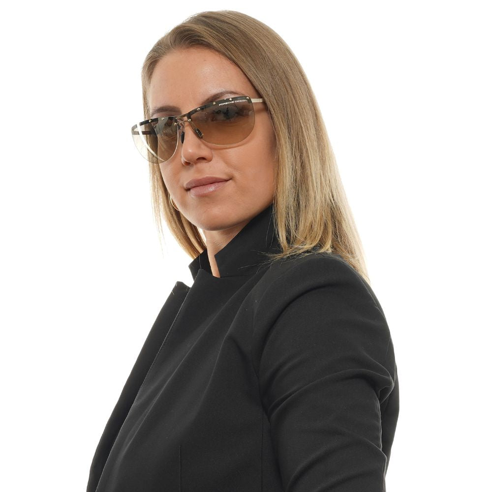 Porsche Design Silberne Frauen-Sonnenbrille