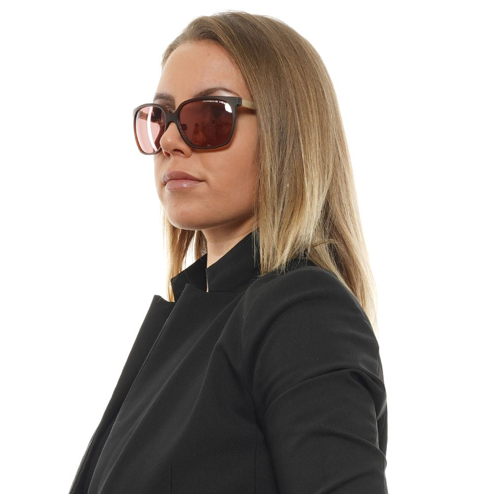 Porsche Design Burgundy Frauen Sonnenbrille