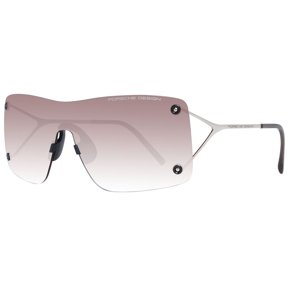 Porsche Design Gold Unisex-Sonnenbrille