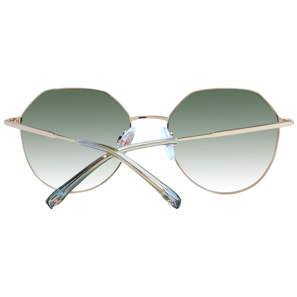 Ana Hickmann Gold Frauen Sonnenbrille