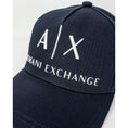 Load image into Gallery viewer, Armani Exchange Hüte & Mützen aus blauer Baumwolle
