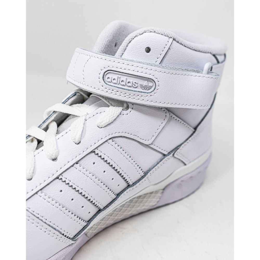 Adidas Weißer Polyethylen-Sneaker